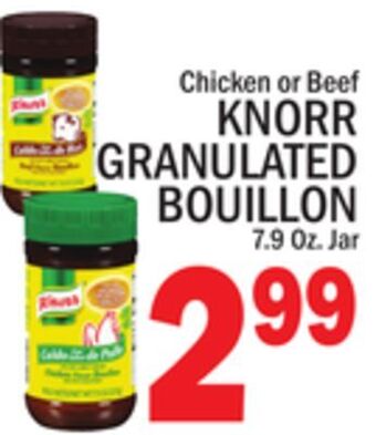 C Town Knorr granulated bouillon offer