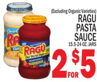 C Town Ragu pasta sauce offer