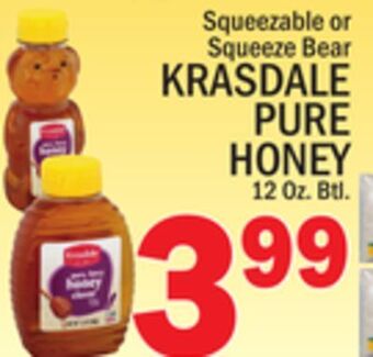 C Town Krasdale pure honey offer