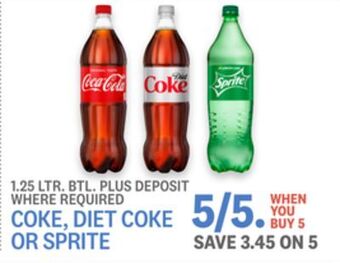 Kings Food Markets Coke, diet coke or sprite offer