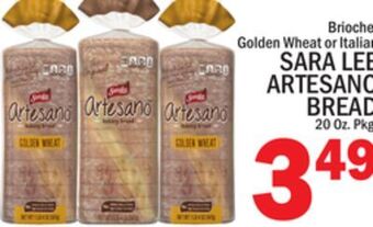 C Town Sara lee artesano bread offer