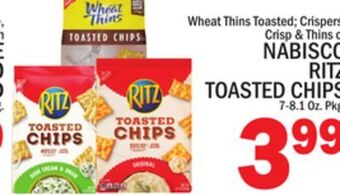 C Town Nabisco ritz toasted chips offer