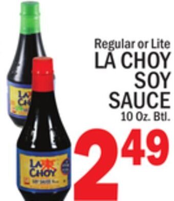 C Town La choy soy sauce offer