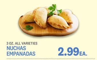 Kings Food Markets Nuchas empanadas offer