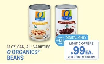 Kings Food Markets O organics® beans offer