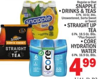 C Town Snapple offer