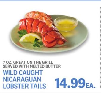 Kings Food Markets Wild caught nicaraguan lobster tails offer