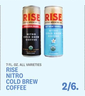 Kings Food Markets Rise nitro cold brew coffee offer