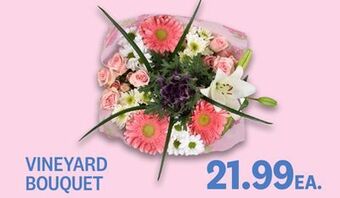Kings Food Markets Vineyard bouquet offer