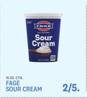 Kings Food Markets Fage sour cream offer