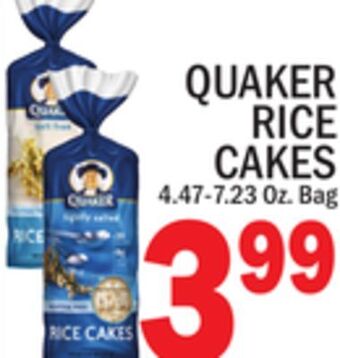 C Town Quaker rice cakes offer