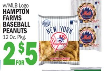 C Town Hampton farms baseball peanuts offer