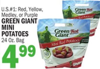 C Town Green giant mini potatoes offer