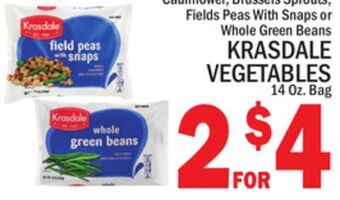 C Town Krasdale vegetables offer