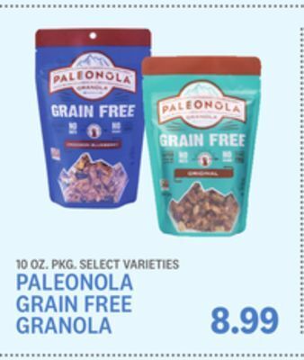 Kings Food Markets Paleonola grain free granola offer