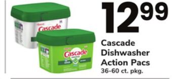 ACME Cascade dishwasher action pacs offer