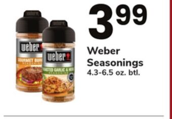 ACME Weber seasonings offer