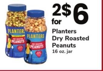 ACME Planters dry roasted peanuts offer