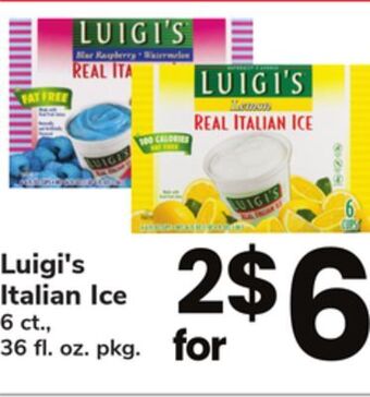 ACME Luigi's italian ice offer