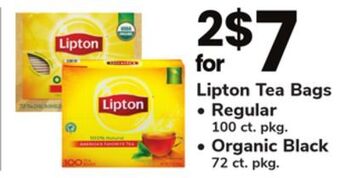 ACME Lipton tea bags offer