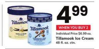 ACME Tillamook ice cream offer