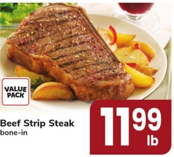 ACME Beef strip steak offer