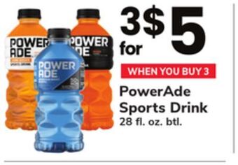 ACME Powerade sports drink offer