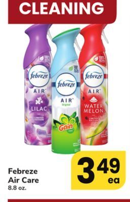 ACME Febreze air care offer