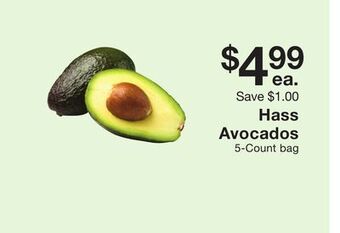 Fairway Store Market Hass avocados offer