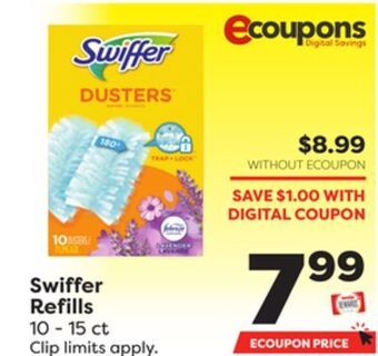 Weis Markets Swiffer refills offer