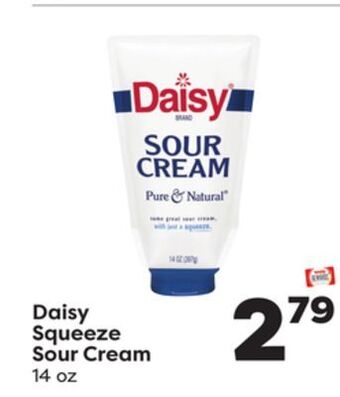 Weis Markets Daisy squeeze sour cream offer