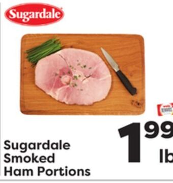 Weis Markets Sugardale smoked ham portions offer