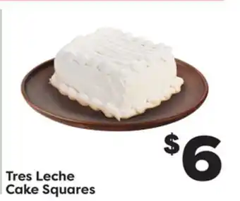 Weis Markets Tres leche cake squares offer