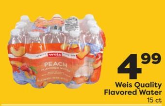 Weis Markets Weis quality flavored water offer