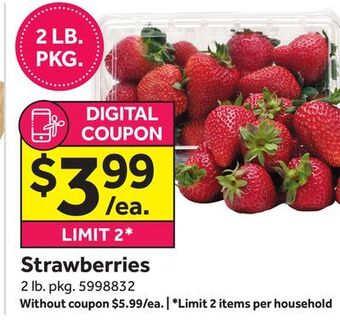 Stop&Shop Strawberries offer