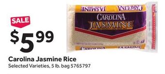 Stop&Shop Carolina jasmine rice offer