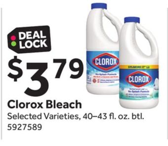 Stop&Shop Clorox bleach offer