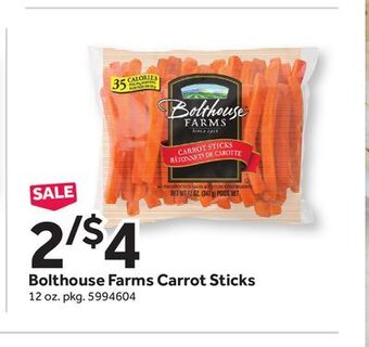 Stop&Shop Bolthouse farms carrot sticks offer