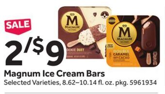 Stop&Shop Magnum ice cream bars offer