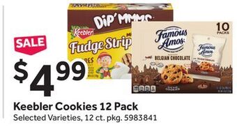 Stop&Shop Keebler cookies 12 pack offer