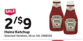 Stop&Shop Heinz ketchup offer