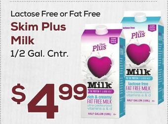 DeCicco & Sons Skim plus milk offer