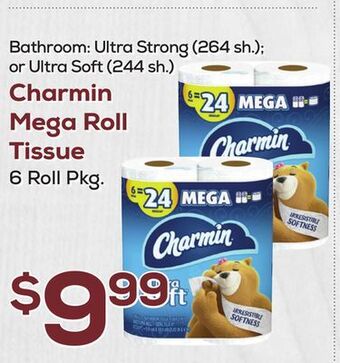 DeCicco & Sons Charmin mega roll tissue offer