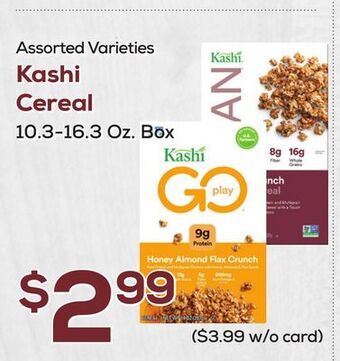 DeCicco & Sons Kashi cereal offer