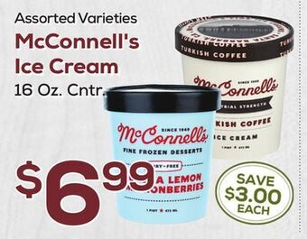 DeCicco & Sons Mcconnell's ice cream offer