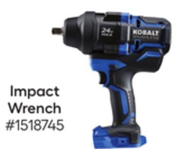 Lowe's Kobalt® impact wrench offer