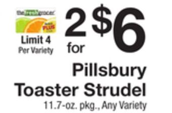 The Fresh Grocer Toaster strudel offer