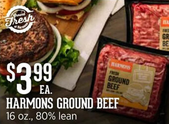 Harmons HARMONS GROUND BEEF 16 oz., 80% lean offer