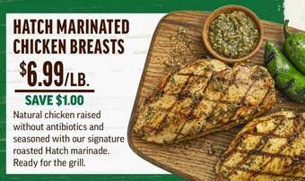 Central Market Hatch Marinated Chicken Breasts offer