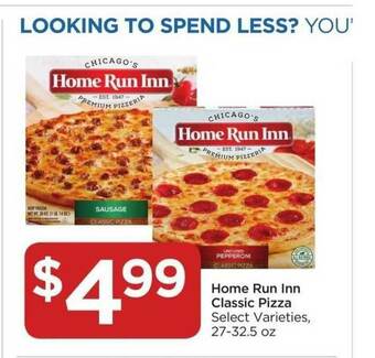 Food 4 Less Home Run Inn Classic Pizza offer